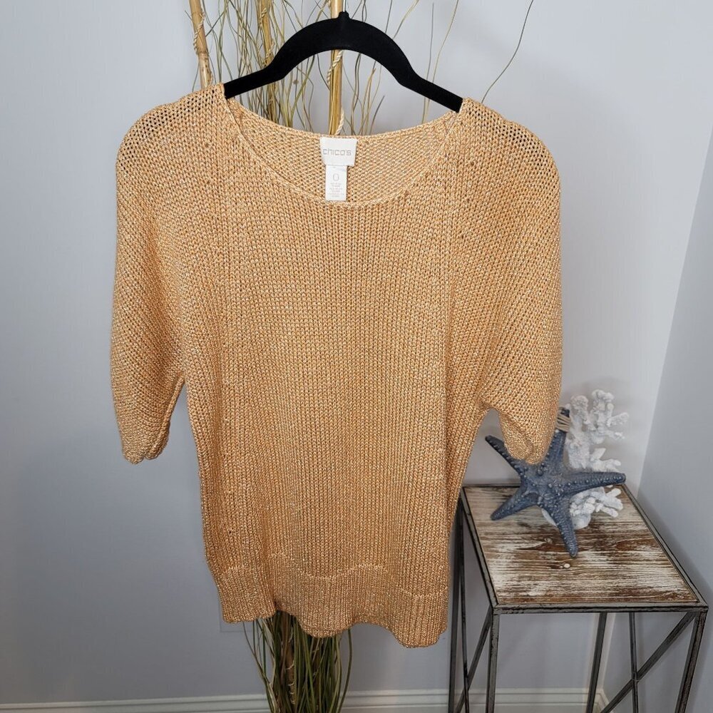 Chico's Sweater‎ Womens 0 (Small)